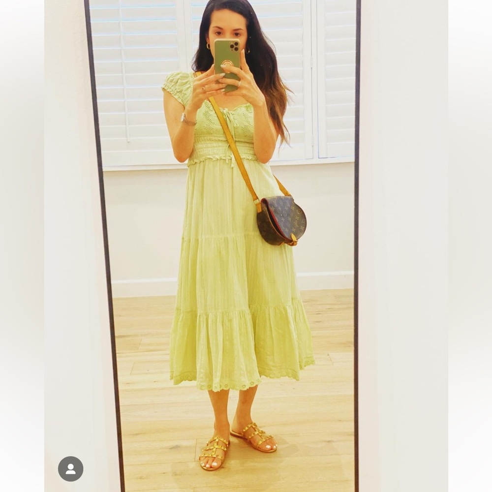 Heartloom Light Green Sundress Size XS
